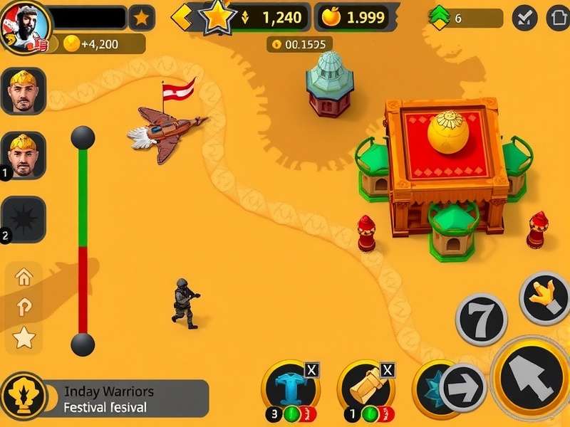 Sandy Warriors Desert Clash Indian festival event